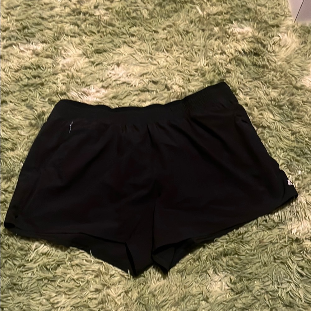 Women's Black Workout Short Shorts